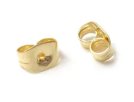 10ct Gold Earring Backs in Yellow Gold