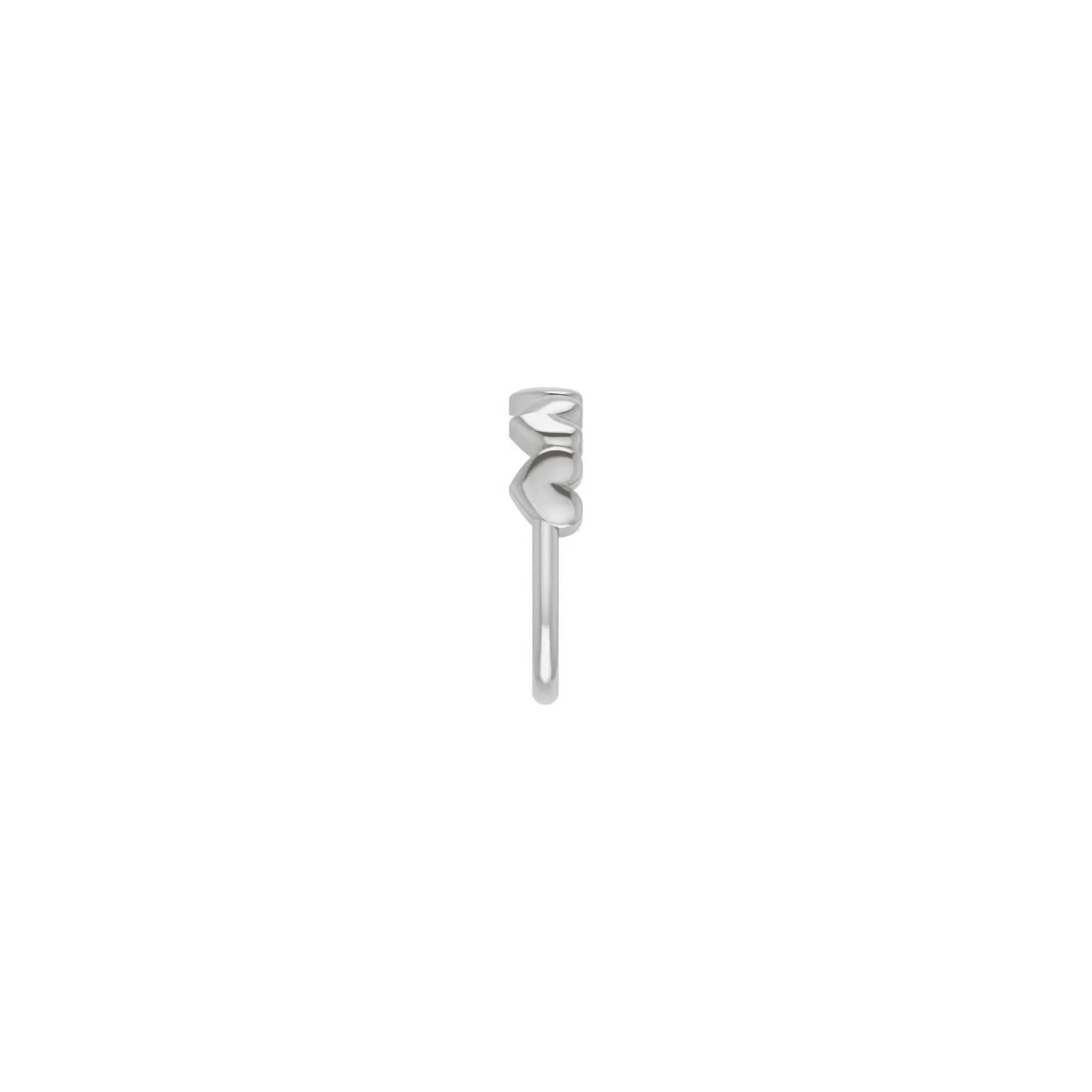 5 Hearts Row Ring