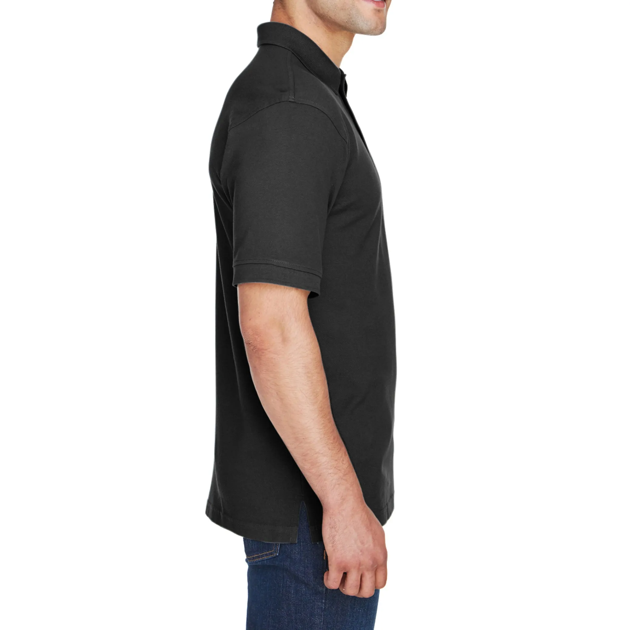 Black & Blue U23 Cotton Polo