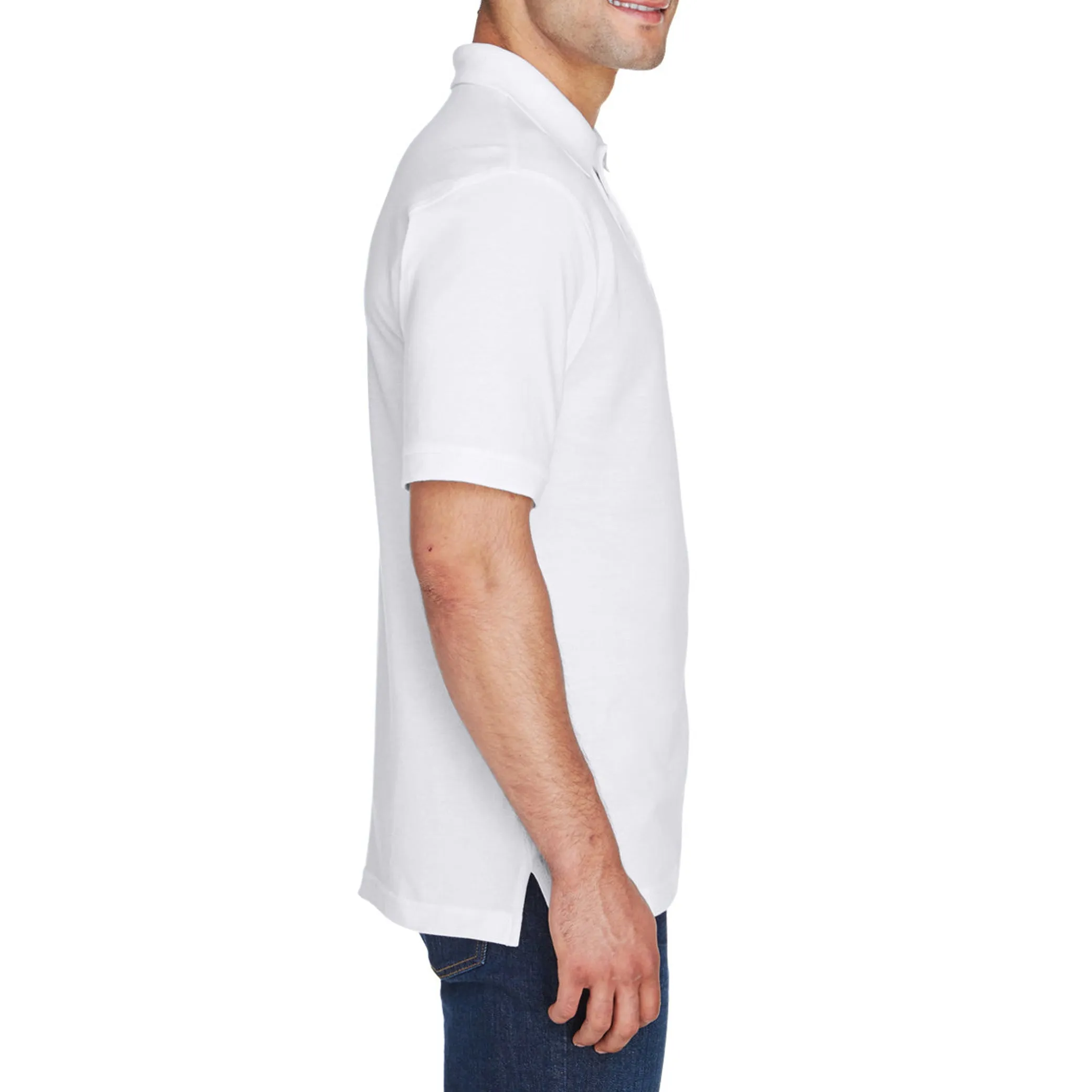 Black & Blue U23 Cotton Polo