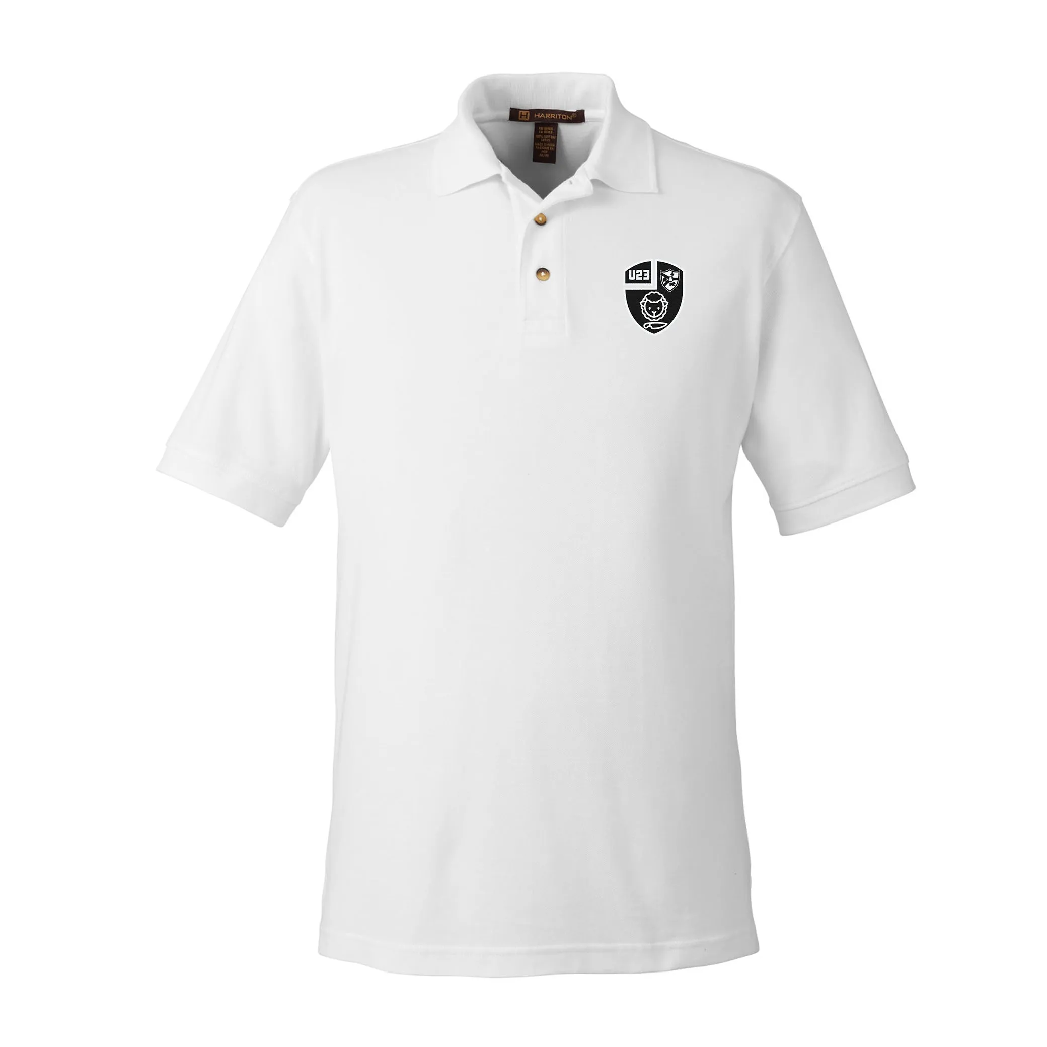 Black & Blue U23 Cotton Polo