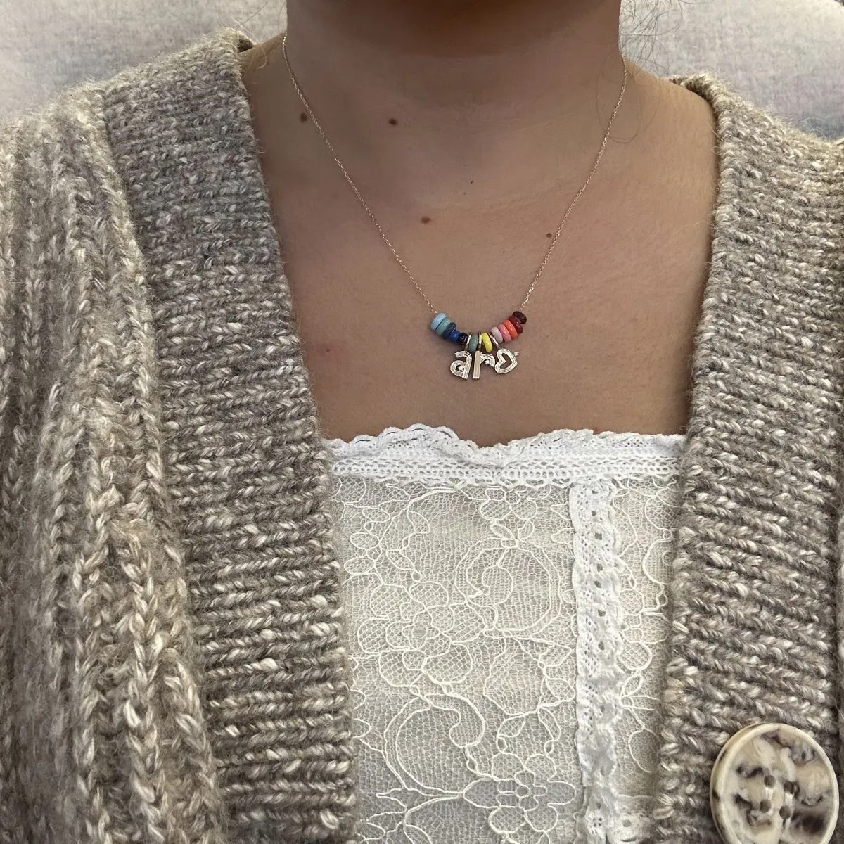 Carnival Necklace - Three Symbols