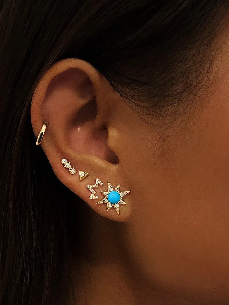 Cléo Bar Studs