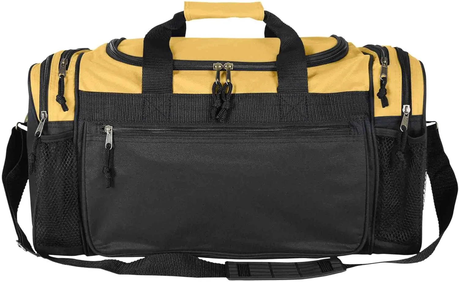 DALIX 20" Sports Duffle Bag w Mesh and Valuables Pockets Travel Gym