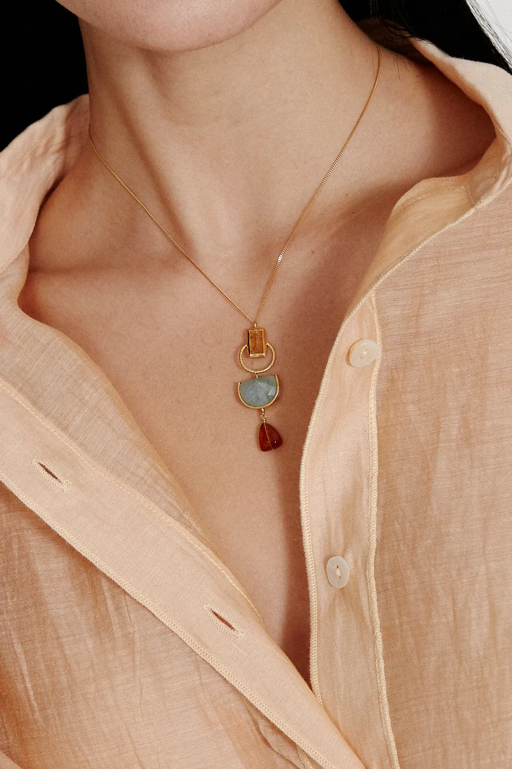 Elsie Necklace Multi Mix