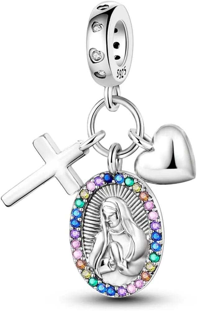 Hapour 925 Sterling Silver Charms for Bracelets and Necklaces Dangle Charm Jewelry Gift Charm for Women