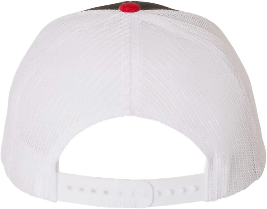 Peterbilt Truck Logo Side Panel Laser Engraved Leather Patch Richardson 112 Snapback Trucker Hat Cap