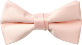 Spring Notion Boys' Pre-Tied Banded Satin Bow Tie, Optional Gift Box