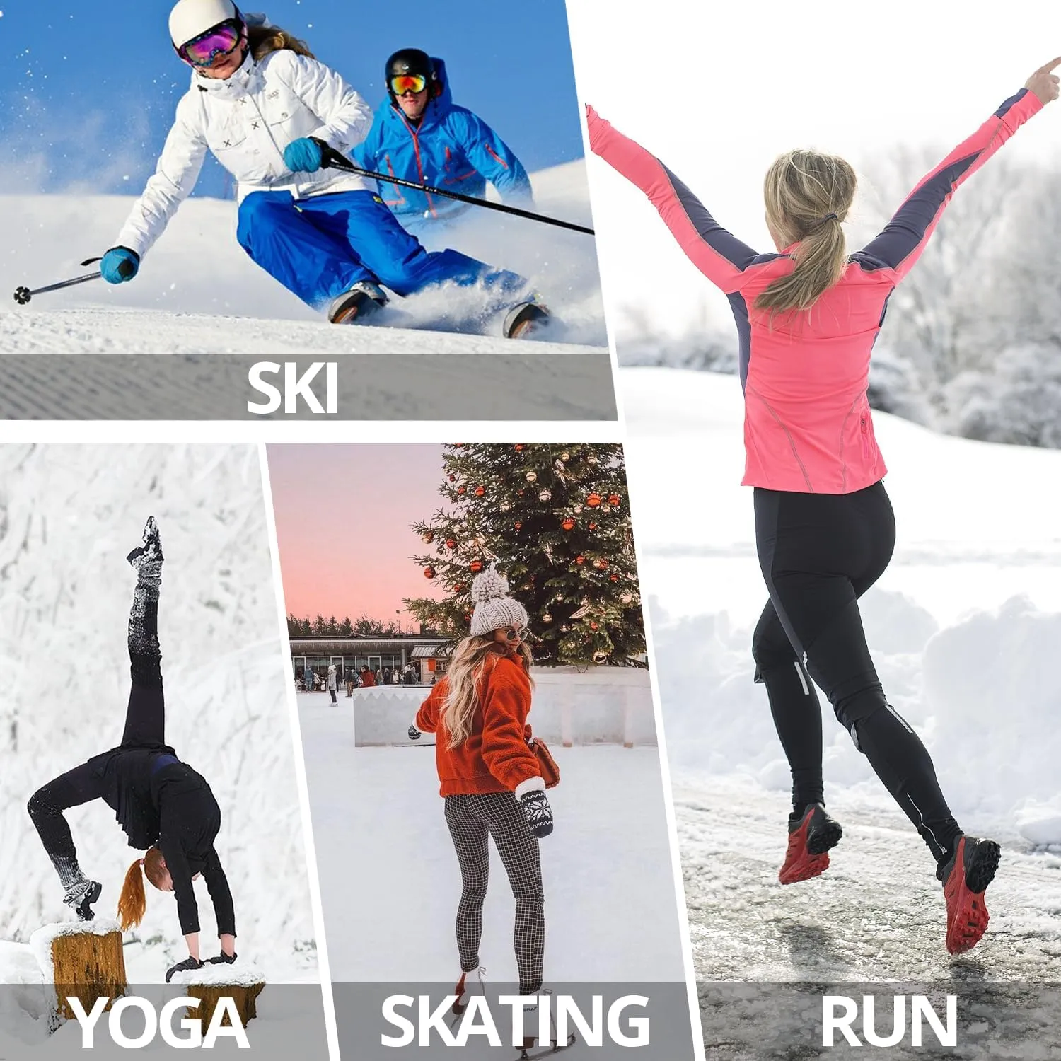 Women's Lightweight Spring Base Layer - Breathable Undershirt & Pants, Limited Sizes